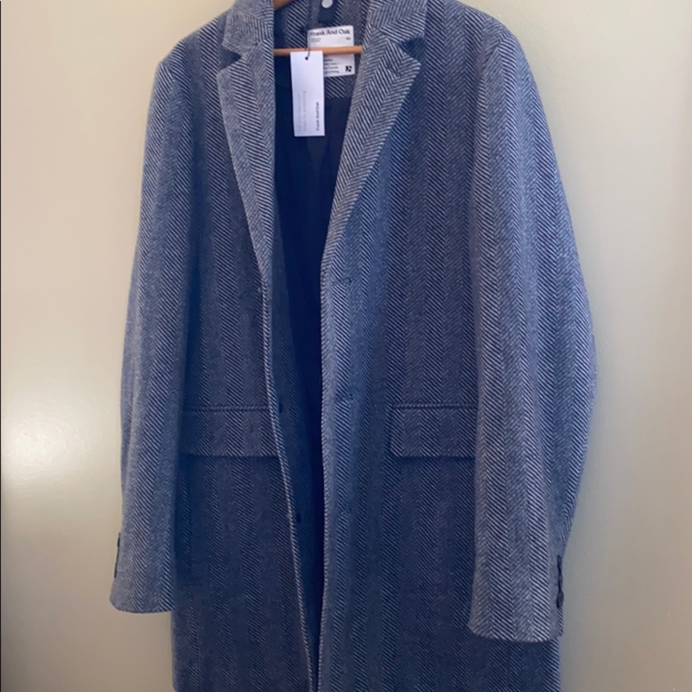 Impeccable Herringbone Frank&Oak coat/final price - Picture 16 of 16